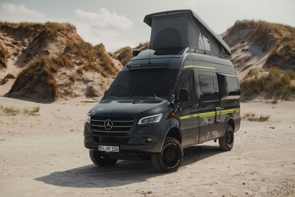 Sonnenschutzmatte Mercedes Sprinter ab 2019 transparent