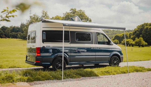 Retrofit set THULE awning 3.25 m for ERIBA Car on VW Crafter