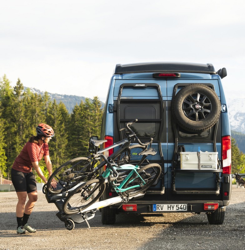 Hymer deals bike rack