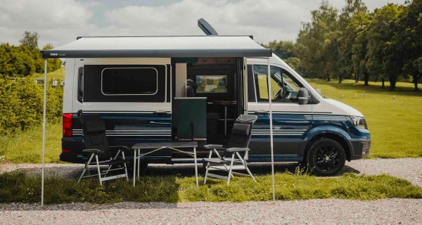 Retrofit set THULE awning 3.25 m for ERIBA Car on VW Crafter